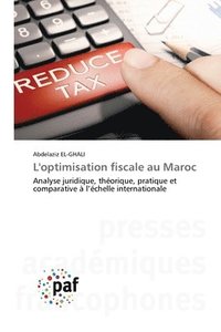 bokomslag L'optimisation fiscale au Maroc