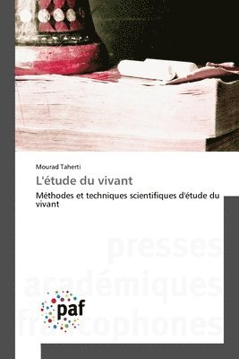bokomslag L'étude du vivant