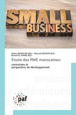 bokomslag tude des PME marocaines