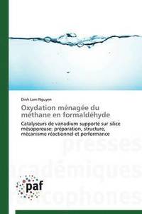 bokomslag Oxydation Menagee Du Methane En Formaldehyde