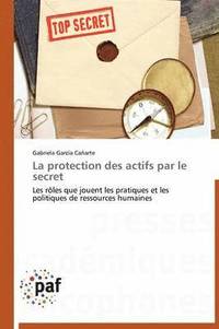 bokomslag La Protection Des Actifs Par Le Secret