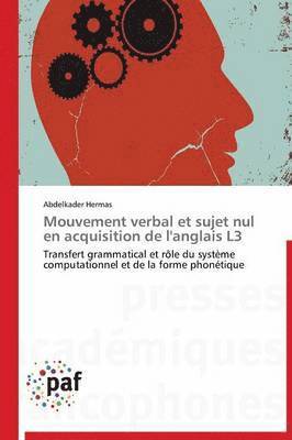 bokomslag Mouvement Verbal Et Sujet Nul En Acquisition de l'Anglais L3