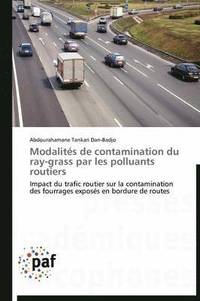 bokomslag Modalites de Contamination Du Ray-Grass Par Les Polluants Routiers
