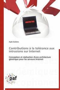 bokomslag Contributions A La Tolerance Aux Intrusions Sur Internet