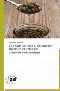bokomslag Capparis Spinosa L. En Tunisie