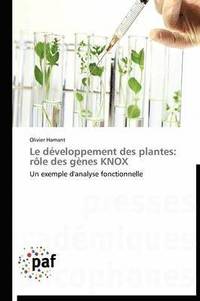 bokomslag Le Développement Des Plantes