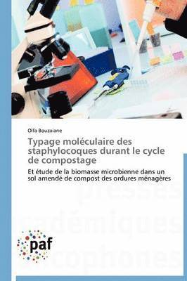 bokomslag Typage Moleculaire Des Staphylocoques Durant Le Cycle de Compostage