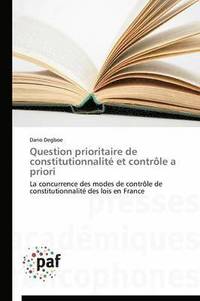 bokomslag Question Prioritaire de Constitutionnalite Et Controle a Priori
