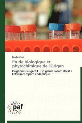 Etude Biologique Et Phytochimique de l'Origan 1