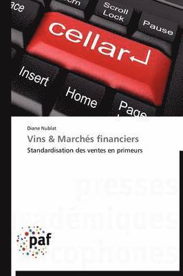 bokomslag Vins Marchés Financiers