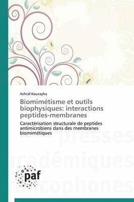 bokomslag Biomimétisme Et Outils Biophysiques
