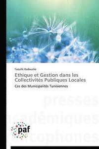 bokomslag Ethique Et Gestion Dans Les Collectivites Publiques Locales