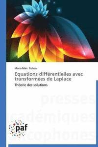 bokomslag Equations Différentielles Avec Transformées de Laplace