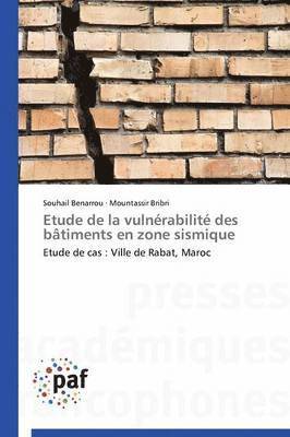 bokomslag Etude de la Vulnérabilité Des Bâtiments En Zone Sismique