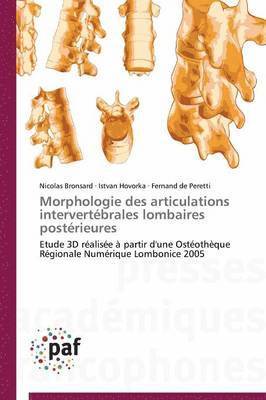 bokomslag Morphologie Des Articulations Intervertébrales Lombaires Postérieures