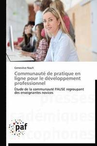 bokomslag Communaute de Pratique En Ligne Pour Le Developpement Professionnel