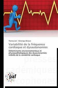 bokomslag Variabilité de la Fréquence Cardiaque Et Dysautonomies