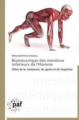 Biomécanique des membres inférieurs de l'homme