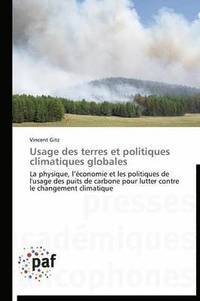 bokomslag Usage Des Terres Et Politiques Climatiques Globales