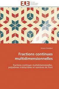 bokomslag Fractions Continues Multidimensionnelles