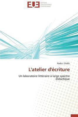 L'Atelier d' criture 1