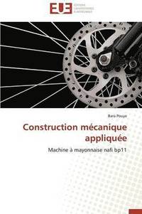 bokomslag Construction M canique Appliqu e