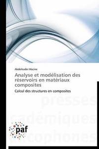 bokomslag Analyse Et Modélisation Des Réservoirs En Matériaux Composites