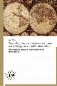 bokomslag Transfert de Connaissances Dans Les Entreprises Multinationales