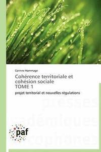 bokomslag Coherence Territoriale Et Cohesion Sociale Tome 1
