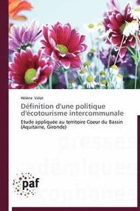 bokomslag Definition d'Une Politique d'Ecotourisme Intercommunale