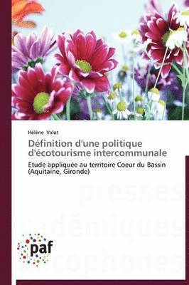 bokomslag Définition d'Une Politique d'Écotourisme Intercommunale