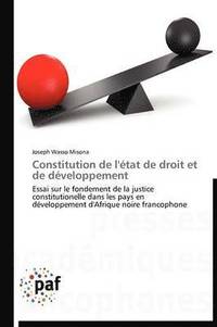 bokomslag Constitution de l'Etat de Droit Et de Developpement