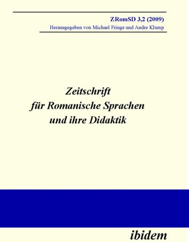 Michael Frings, Andre Klump - Zeitschrift für Romanische Sprachen und ihre Didaktik, Häftad