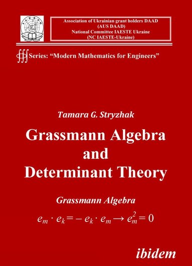 bokomslag Grassmann Algebra and Determinant Theory.