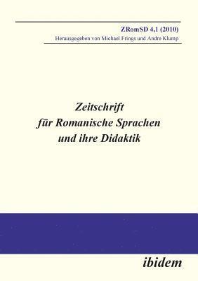 Michael Frings, Andre Klump - Zeitschrift für Romanische Sprachen und ihre Didaktik. Heft 4.1, Häftad