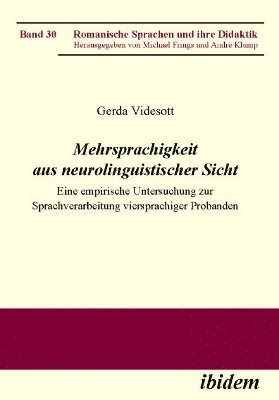 Gerda Videsott - Mehrsprachigkeit aus neurolinguistischer Sicht, Häftad