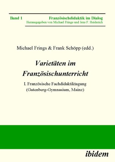 Michael Frings, Frank Schöpp - Varietäten im Französischunterricht, Häftad