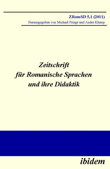 Michael Frings, Andre Klump - Zeitschrift für Romanische Sprachen und ihre Didaktik, Häftad