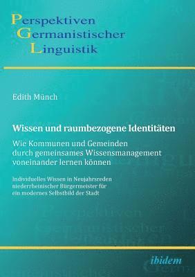 Wissen und raumbezogene Identit ten 1