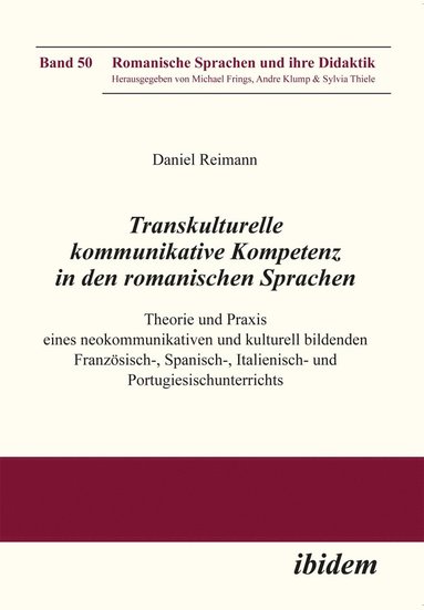 bokomslag Transkulturelle kommunikative Kompetenz in den romanischen Sprachen