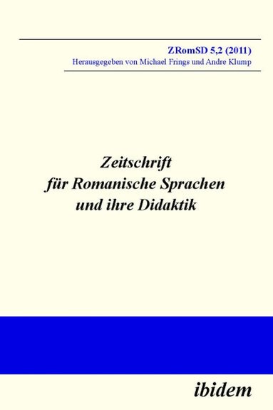 Michael Frings, Andre Klump - Zeitschrift für Romanische Sprachen und ihre Didaktik, Häftad