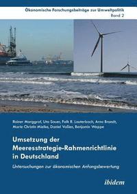 bokomslag Umsetzung der Meeresstrategie-Rahmenrichtlinie in Deutschland. Untersuchungen zur  konomischen Anfangsbewertung