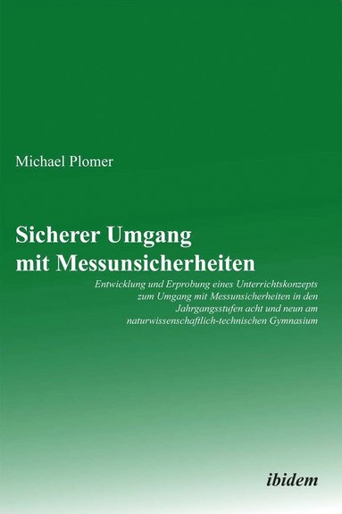 bokomslag Sicherer Umgang mit Messunsicherheiten