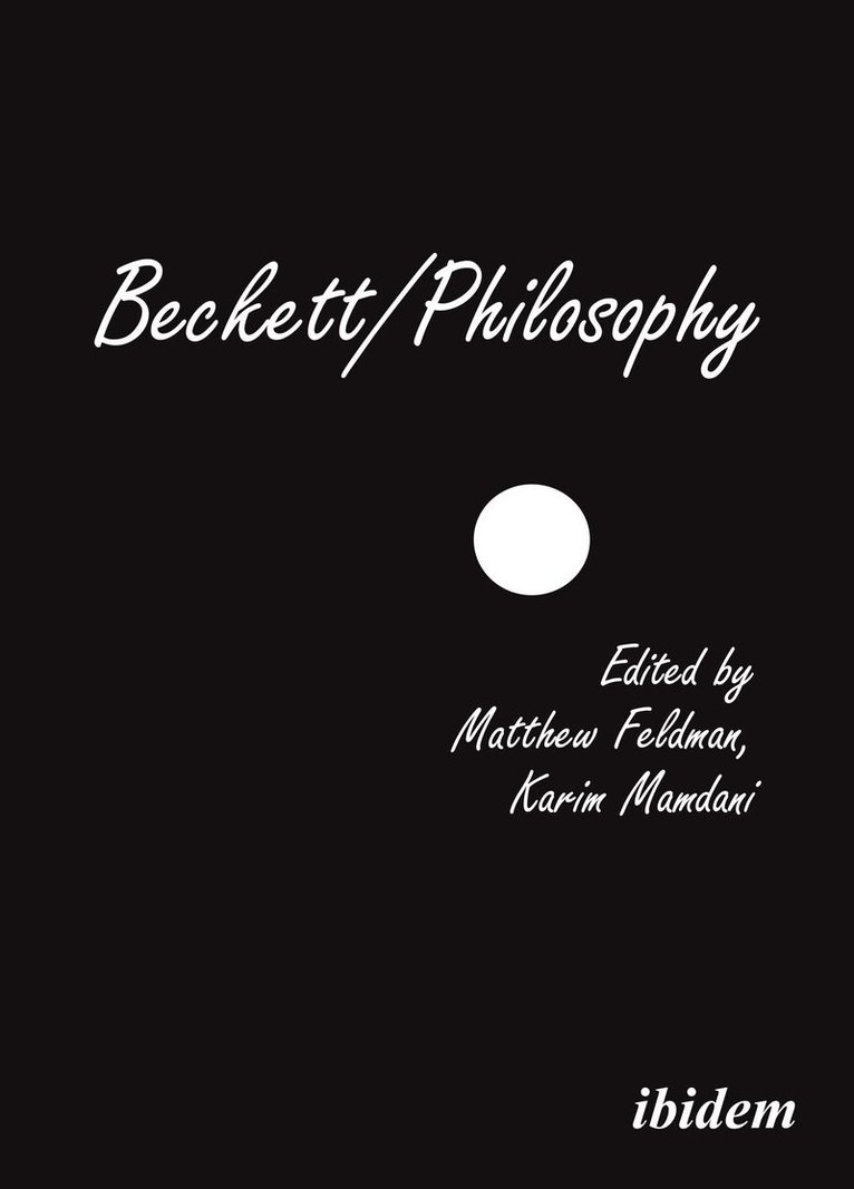 Matthew Feldman, Karim Mamdani - Beckett/Philosophy, Häftad