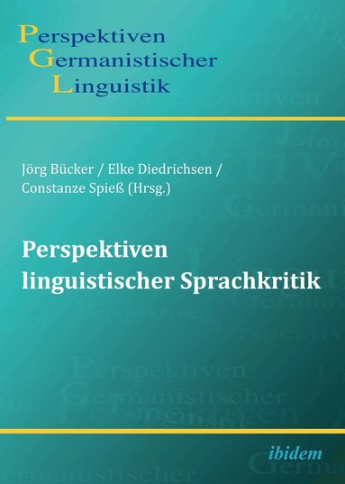 bokomslag Perspektiven linguistischer Sprachkritik.