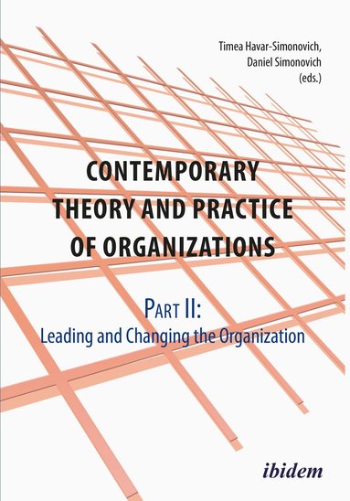 bokomslag Contemporary Practice and Theory of Organizations - Part 2.