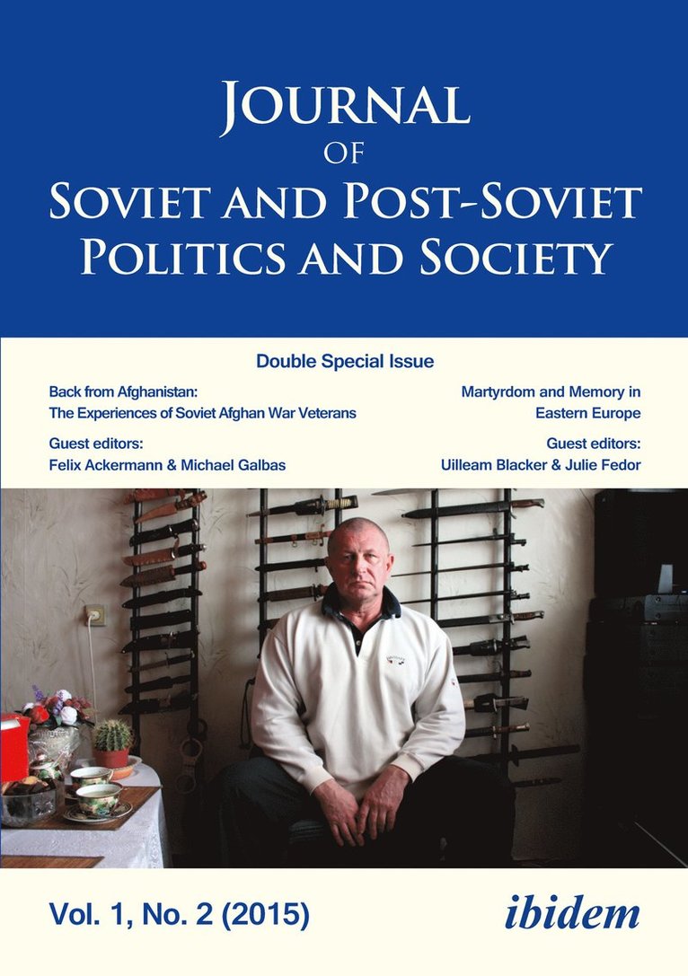 Journal of Soviet and Post-Soviet Politics and Society 1