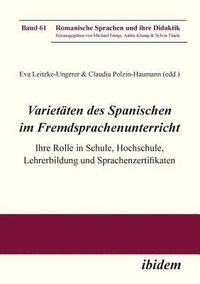 bokomslag Varietten des Spanischen im Fremdsprachenunterricht