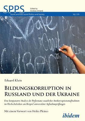 bokomslag Bildungskorruption in Russland und der Ukraine