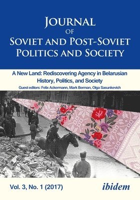 bokomslag Journal of Soviet and Post-Soviet Politics and Society